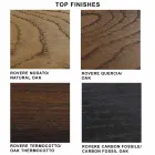 Table extensible jusqu'à 280 cm en verre et bois plaqué – Eugrafo Viadurini