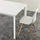 Table extensible jusqu'à 3 mètres en aluminium et mélamine Urbino Viadurini