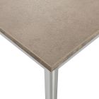 Table extensible jusqu'à 3 mètres en aluminium et mélamine Urbino Viadurini