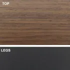 Table extensible jusqu'à 300 cm avec plateau plaqué Made in Italy - Grotta Viadurini