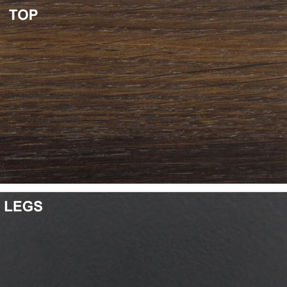 Table extensible jusqu'à 300 cm avec plateau plaqué Made in Italy - Grotta Viadurini