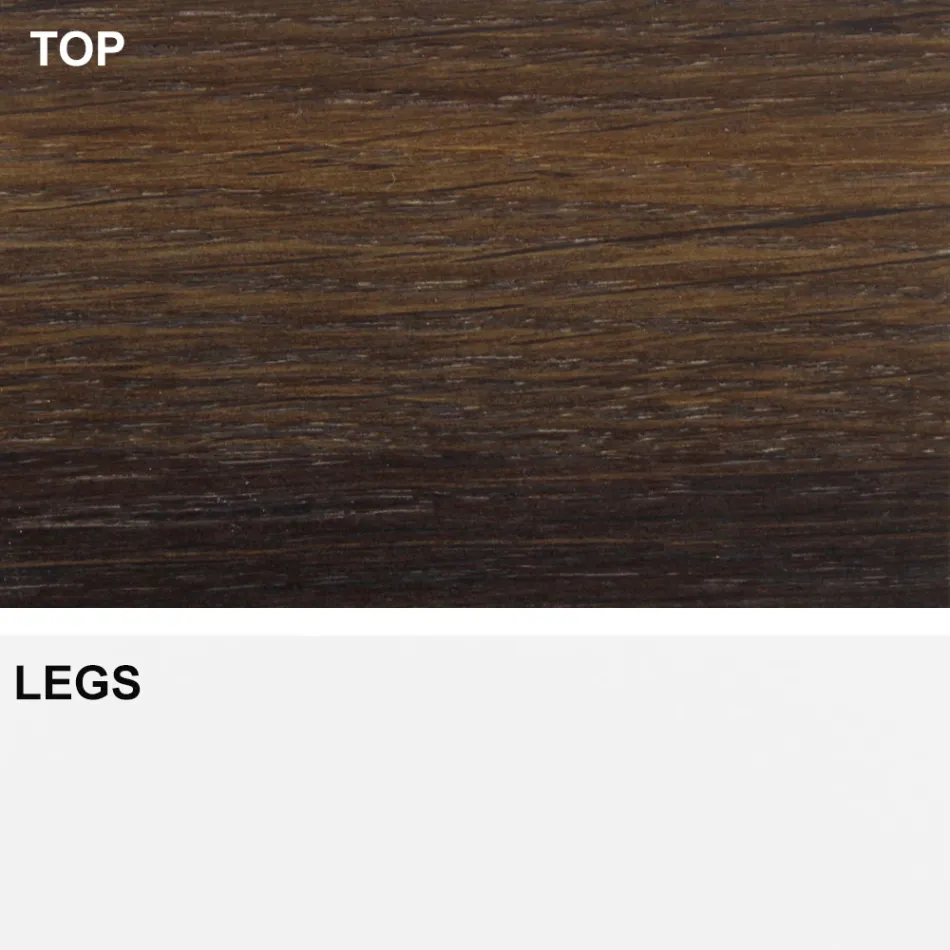 Table extensible jusqu'à 300 cm avec plateau plaqué Made in Italy - Grotta Viadurini