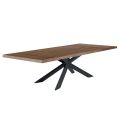 Table extensible jusqu'à 300 cm avec plateau plaqué Made in Italy - Grotta