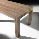 Table extensible jusqu'à 300 cm design moderne mélamine Oky Viadurini