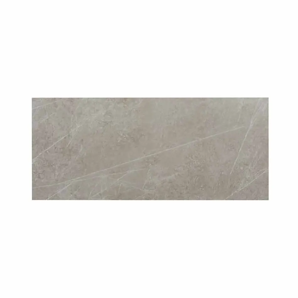 Table extensible jusqu'à 300 cm en céramique et pieds en bois - Ipanemo Viadurini