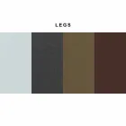 Table extensible jusqu'à 300 cm en Fenix et acier Made in Italy - Settimmio Viadurini