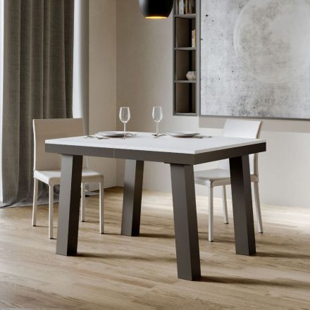 Table extensible jusqu'à 4,40 m moderne Made in Italy bois - Cédric Viadurini