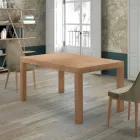 Table extensible jusqu'à 470 cm en bois plaqué Made in Italy – Gordito Viadurini