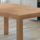 Table extensible jusqu'à 470 cm en placage de bois Made in Italy - Gordito Viadurini