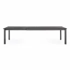 Table extensible en aluminium design moderne pour l'extérieur Homemotion - Casper Viadurini
