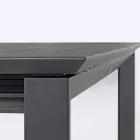 Table extensible en aluminium design moderne pour l'extérieur Homemotion - Casper Viadurini
