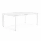 Table extensible en aluminium design moderne pour l'extérieur Homemotion - Casper Viadurini