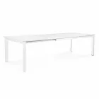 Table extensible en aluminium design moderne pour l'extérieur Homemotion - Casper Viadurini