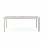 Table extensible en aluminium design moderne pour l'extérieur Homemotion - Casper Viadurini