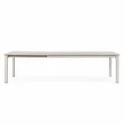 Table extensible en aluminium design moderne pour l'extérieur Homemotion - Casper Viadurini
