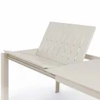 Table extensible en aluminium design moderne pour l'extérieur Homemotion - Casper Viadurini