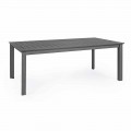 Table d'extérieur extensible en aluminium Design moderne Homemotion - Casper