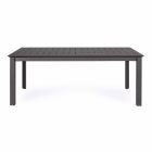 Table extensible en aluminium design moderne pour l'extérieur Homemotion - Casper Viadurini