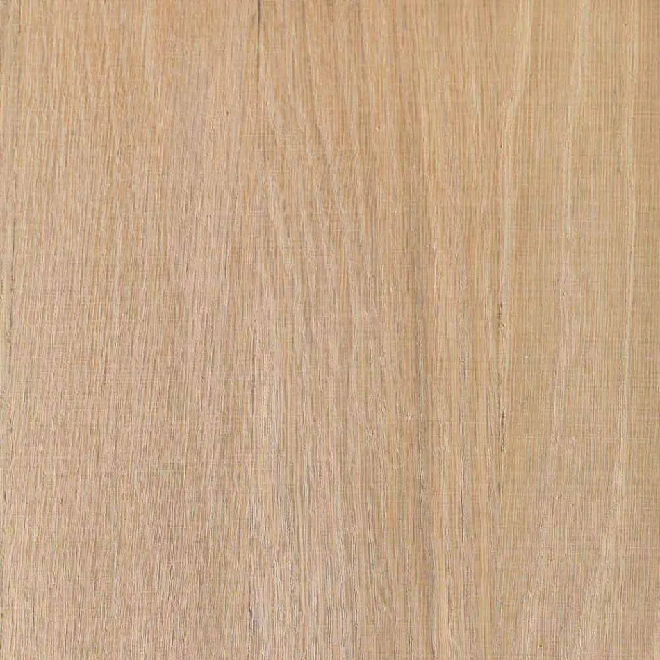 Table extensible en bois de frêne avec bandes latérales en frêne - Ketla Viadurini