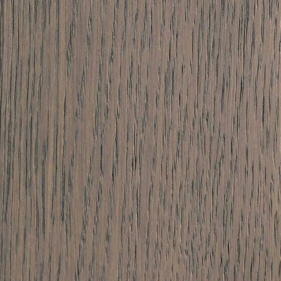 Table extensible en frêne avec bandes latérales peintes en gris - Ketla Viadurini