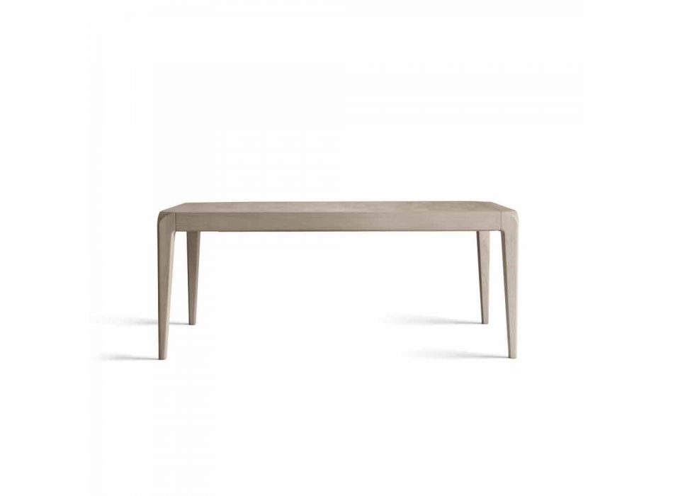 Table extensible en noyer gris naturel design moderne Matis Viadurini