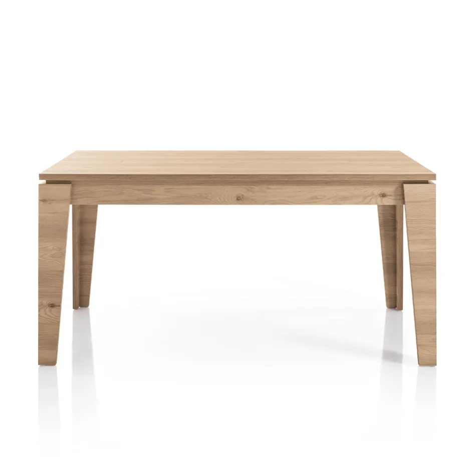 Table extensible en mélamine de différentes finitions fabriquée en Italie - Lily Viadurini