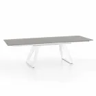 Table extensible moderne avec pieds en métal, Villongo Viadurini