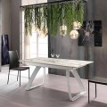 Table extensible moderne jusqu´à 270 cm avec pieds en métal Villongo