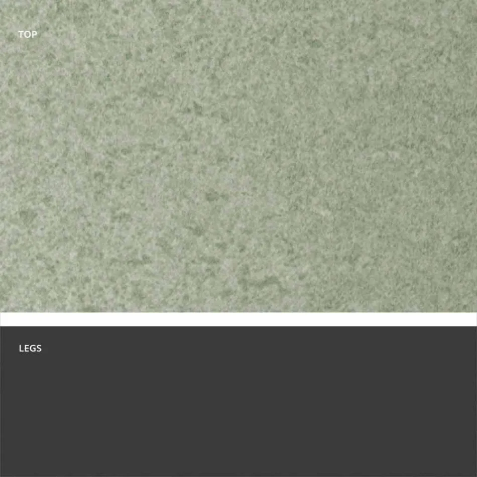 Table à rallonge moderne avec plateau en grès made in Italy, Erve Viadurini