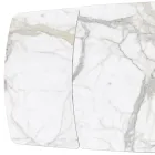 Table extensible avec plateau en céramique et piètement en fer - Incrocio Viadurini