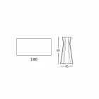 Table haute avec plateau en Hpl et base en polyéthylène Made in Italy - Tinuccia Viadurini