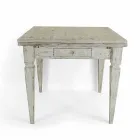 Table Artisan extensible jusqu'à 170 cm en bois Made in Italy - Marseille Viadurini