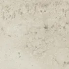 Table avec base en bois et plateau en céramique travertin clair - Infinity Viadurini