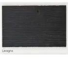 Table avec plateau plaqué en chêne massif et base en cristal Made in Italy - Noelia Viadurini