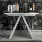 Table Console Extensible jusqu'à 325 cm en Stratifié Made in Italy - Dalmatien Viadurini