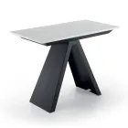 Table Console Extensible jusqu'à 325 cm en Stratifié Made in Italy - Dalmatien Viadurini