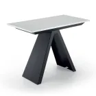 Table Console Extensible jusqu'à 325 cm en Stratifié Made in Italy - Dalmatien Viadurini