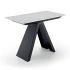 Table Console Extensible jusqu'à 325 cm en Stratifié Made in Italy - Dalmatien Viadurini