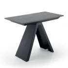 Table Console Extensible jusqu'à 325 cm en Stratifié Made in Italy - Dalmatien Viadurini