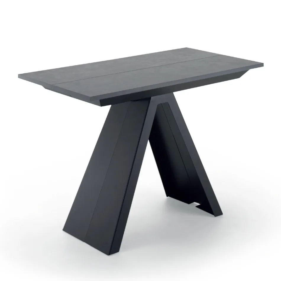 Table Console Extensible jusqu'à 325 cm en Stratifié Made in Italy - Dalmatien Viadurini