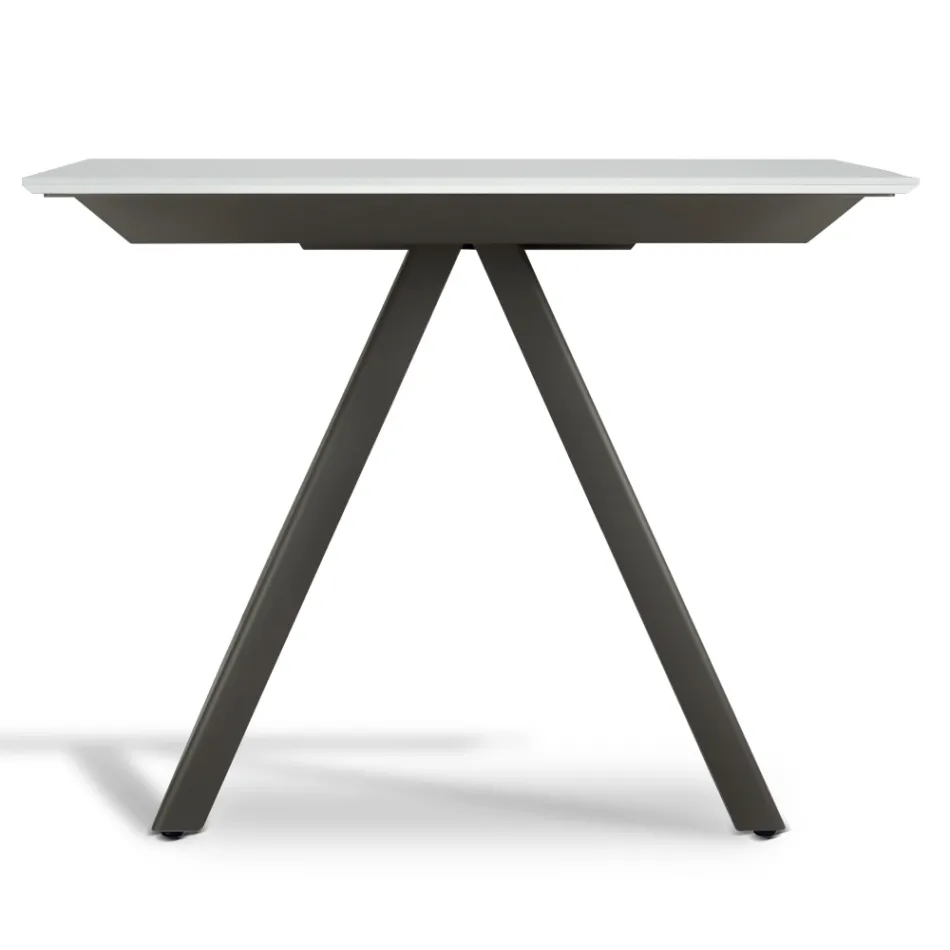 Table Console Extensible jusqu'à 325 cm en Stratifié Made in Italy - Dalmatien Viadurini