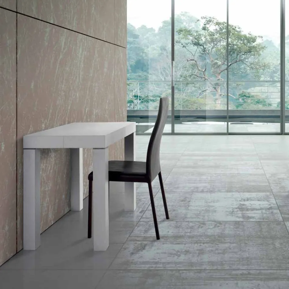 Table Console Extensible jusqu'à 325 cm en Stratifié Made in Italy - Gordito Viadurini