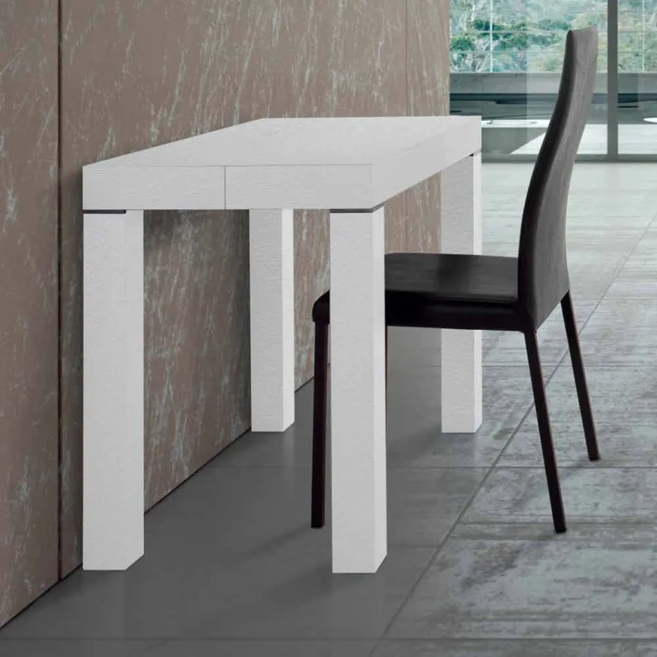 Table Console Extensible jusqu'à 325 cm en Stratifié Made in Italy - Gordito Viadurini