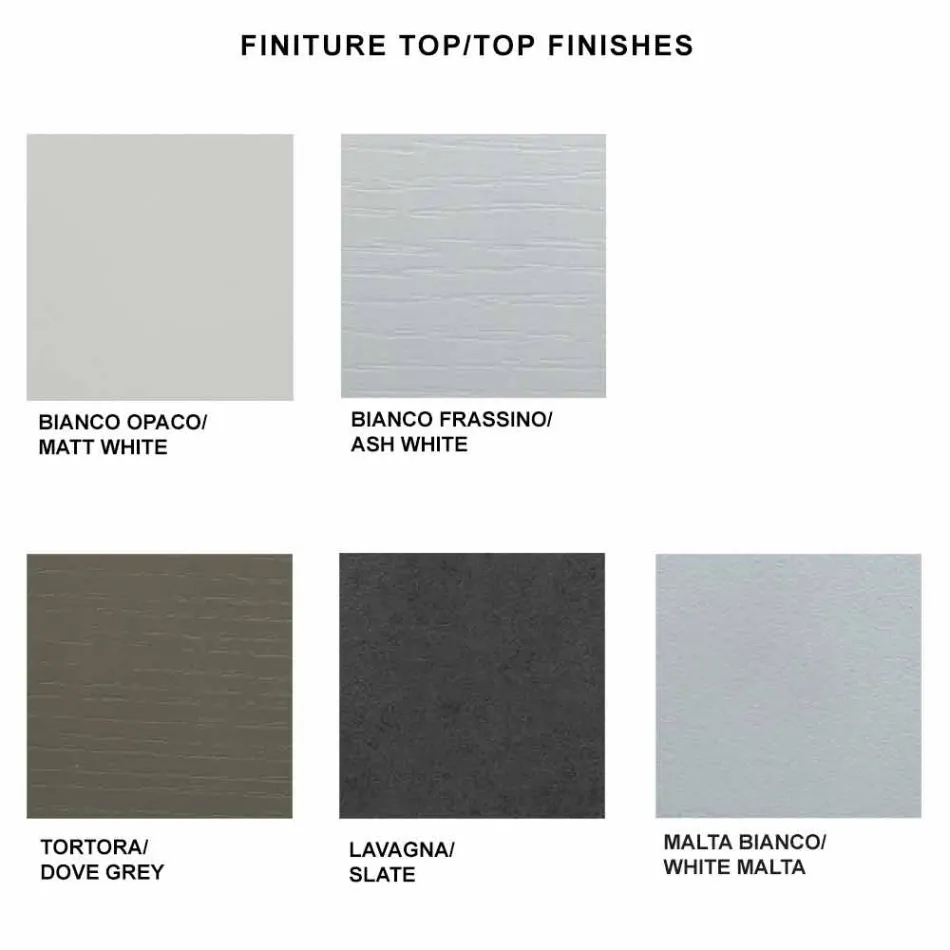 Table Console Extensible jusqu'à 325 cm en Stratifié Made in Italy - Gordito Viadurini