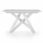 Table Console Extensible jusqu'à 325 cm en Mélamine Made in Italy - Settimmio Viadurini