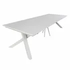 Table Console Extensible jusqu'à 325 cm en Mélamine Made in Italy - Settimmio Viadurini