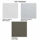 Table Console Extensible jusqu'à 325 cm en Mélamine Made in Italy - Settimmio Viadurini