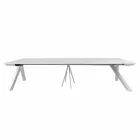 Table Console Extensible jusqu'à 325 cm en Mélamine Made in Italy - Settimmio Viadurini
