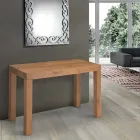 Table console extensible en bois plaqué fabriquée en Italie - Gordito Viadurini
