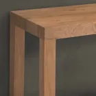 Table console extensible en bois plaqué fabriquée en Italie - Gordito Viadurini